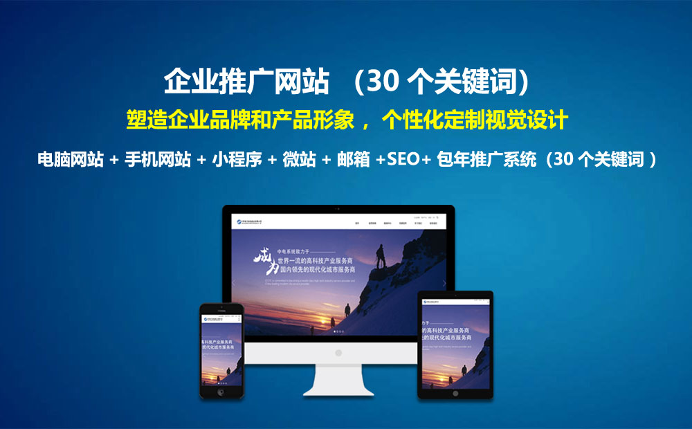 企業推廣網站-深圳市世紀前線網絡